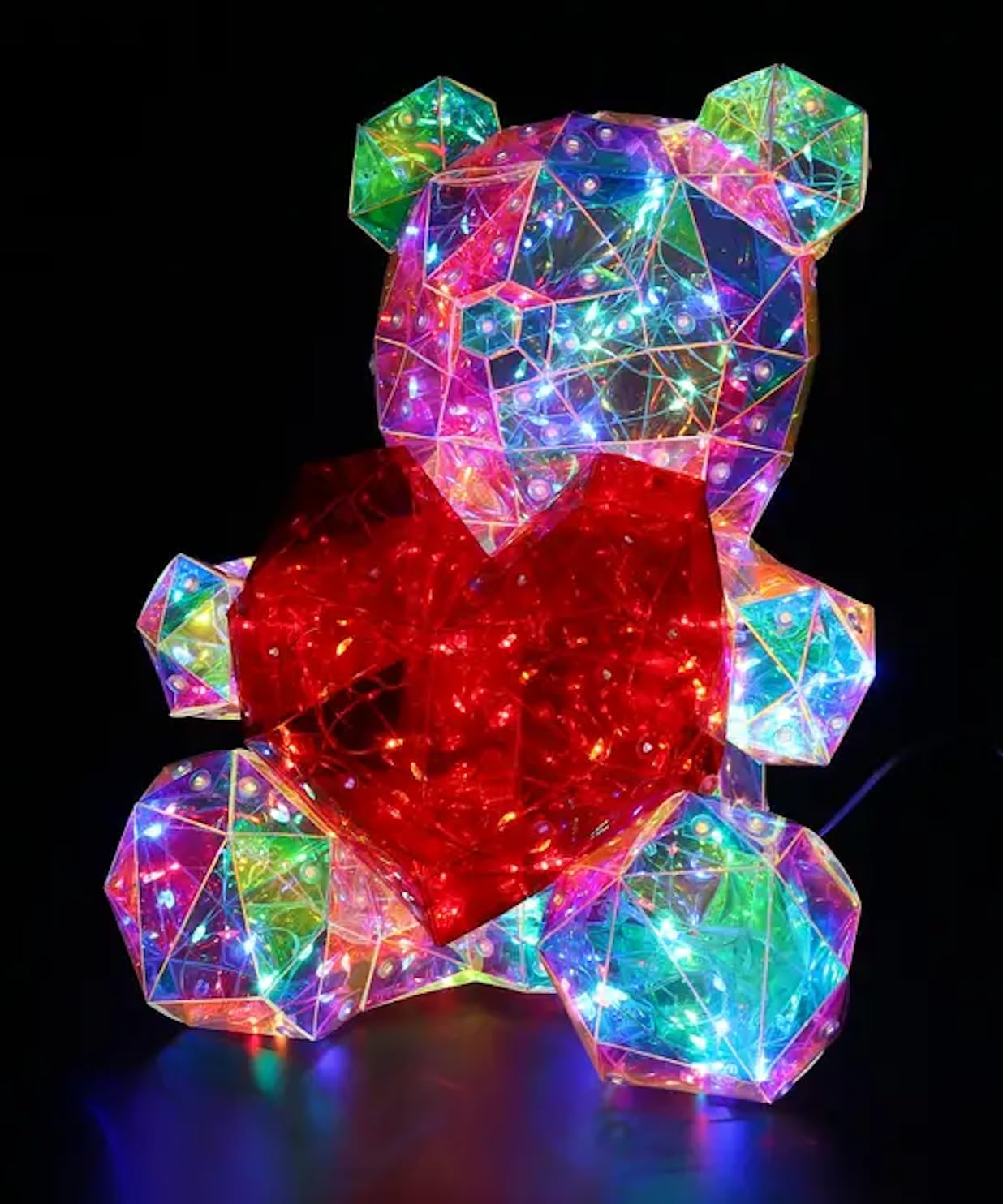 Premium Valentine LED Bear for Gifting - Usb Powered 💖✨ - The Gears