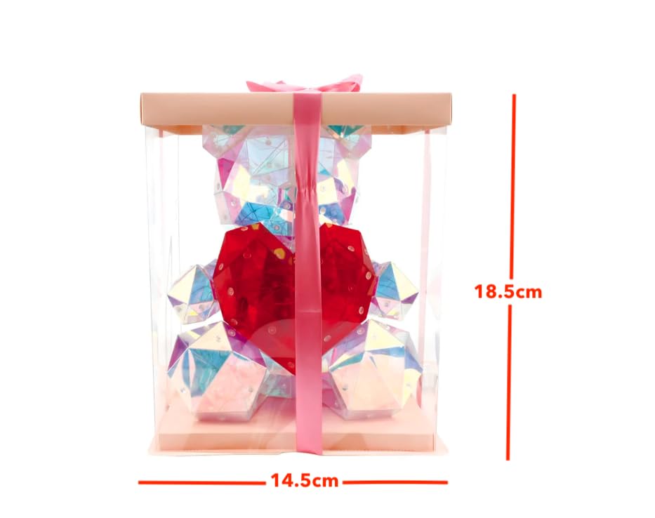 Premium Valentine LED Bear for Gifting - Usb Powered 💖✨ - The Gears