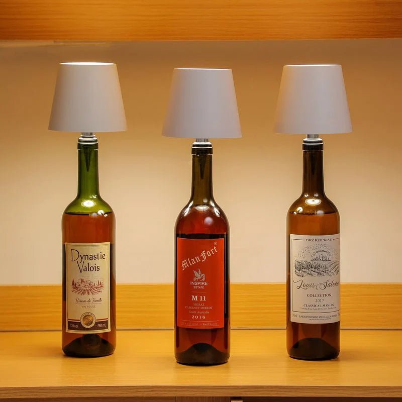 Premium Wireless Bottle Lamp - The Gears