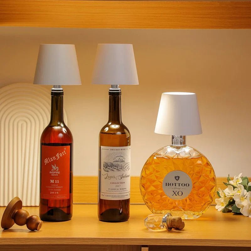 Premium Wireless Bottle Lamp - The Gears