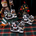 Rotating Christmas Village Music Box With Rotating Train - The Gears
