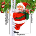 Santa Claus Climbing Ladder with Musical Up & Down Show - The Gears