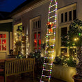 Santa Claus LED Christmas Ladder Lights – Waterproof | Indoor & Outdoor | USB Operated | Multi Colour - The Gears