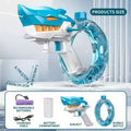 SharkBlaze 28ft Automatic High Pressure Spray Gun | Long - Range Water Blaster for Holi - The Gears