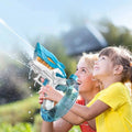 SharkBlaze 28ft Automatic High Pressure Spray Gun | Long - Range Water Blaster for Holi - The Gears