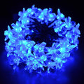 Silicone Blooming Flower Fairy String Lights 14 Flower (Blue Bulbs) - The Gears