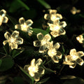 Silicone Blooming Flower Fairy String Lights 14 flowers (Warm White Bulbs) - The Gears