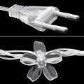 Silicone Blooming Flower Fairy String Lights 14 flowers (Warm White Bulbs) - The Gears