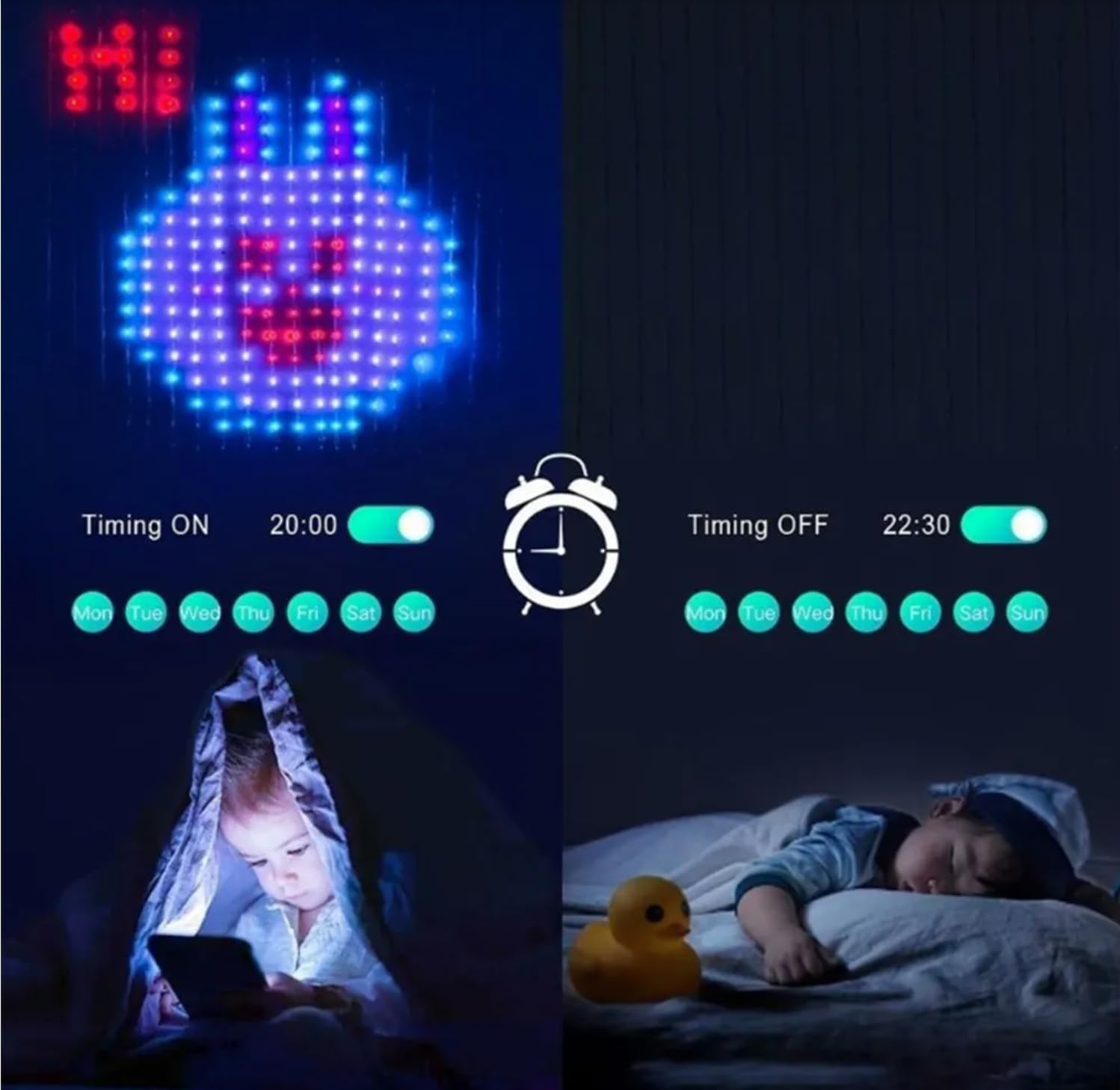 Smart LED Curtain Lights – App Control✨📱 & Music Sync ✨🎵 - The Gears