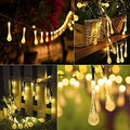 Smokeless 16 LED Gel Drop Shape Bulb Electric Corded String Lights - The Gears
