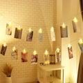 Star Photo Clip LED Lights (Warm White Bulbs) - Homely Arts