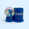 Stitch Snow Globe Pen Stand | Cute Desk Organizer & Showpiece - The Gears