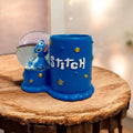 Stitch Snow Globe Pen Stand | Cute Desk Organizer & Showpiece - The Gears
