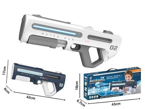 Summershot 42cm Dual Mode Holi Pichkari | Auto + Manual Water Gun - The Gears