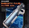 SummerShot 62cm 820CC High Power Automatic Water Gun | Rechargeable Holi Pichkari - The Gears