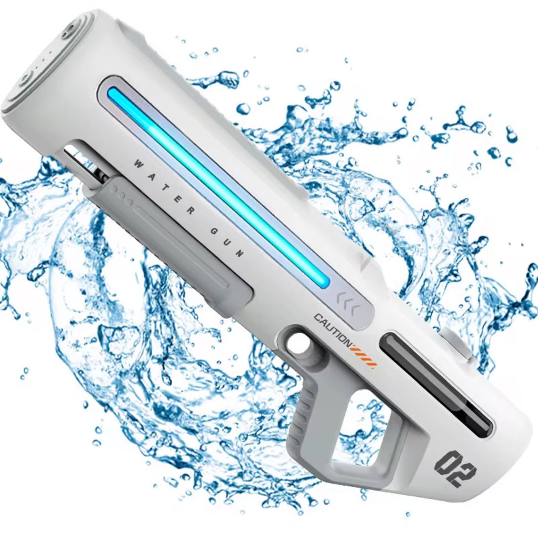 SummerShot 62cm 820CC High Power Automatic Water Gun | Rechargeable Holi Pichkari - The Gears