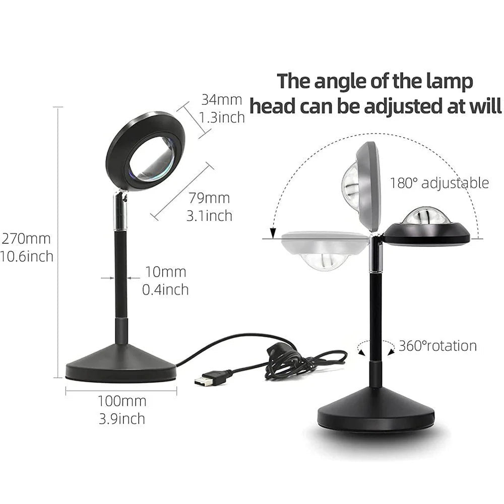 Sunset Projection Lamp ( 16 in 1 ) - The Gears