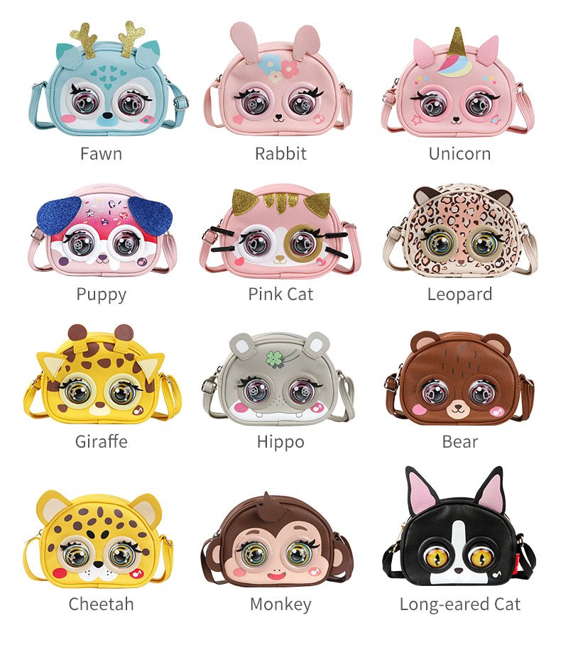 Super Cute Eye Blink Sling Bag - The Gears