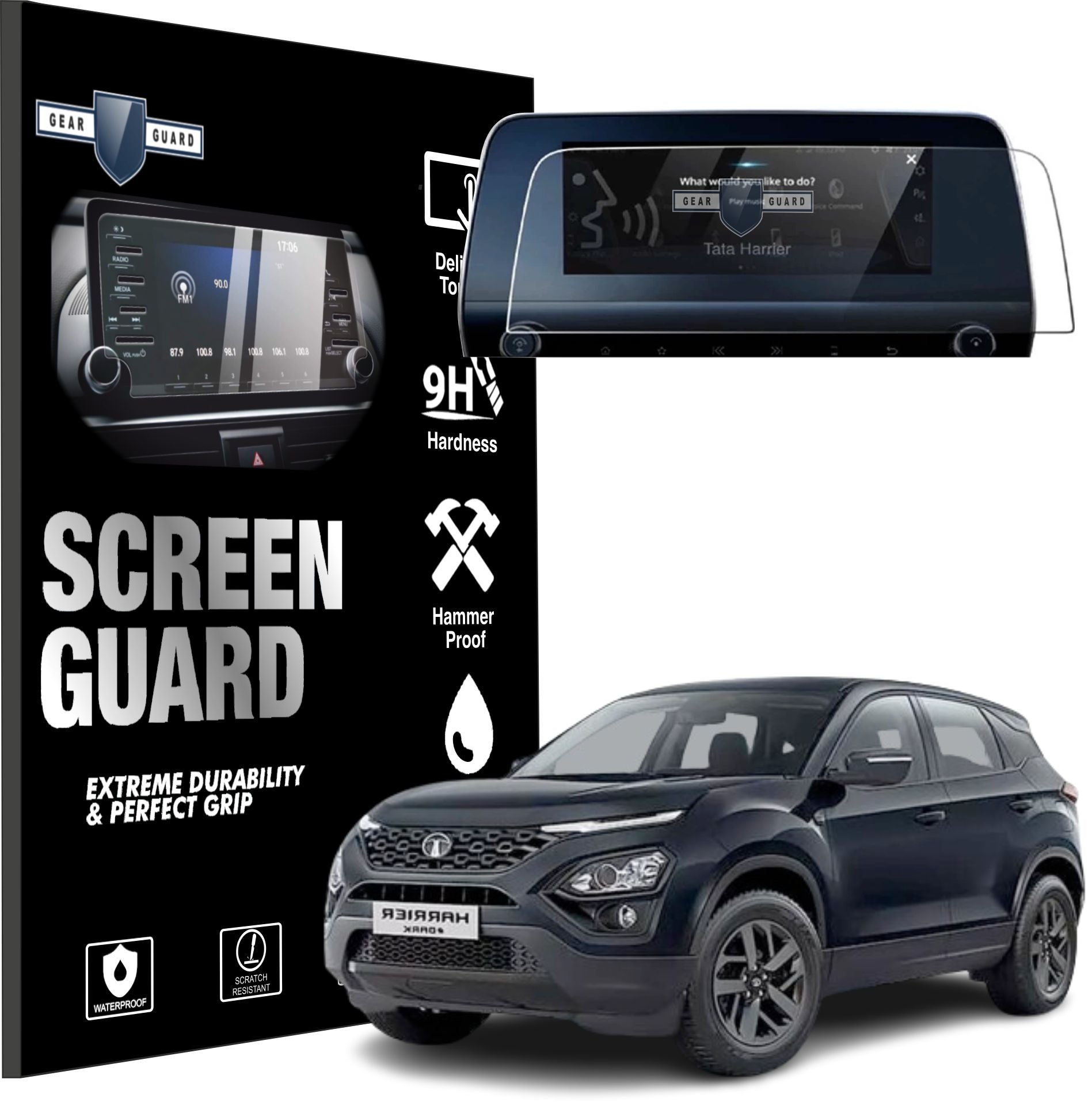 TATA Harrier Accessories Touch Screen Guard