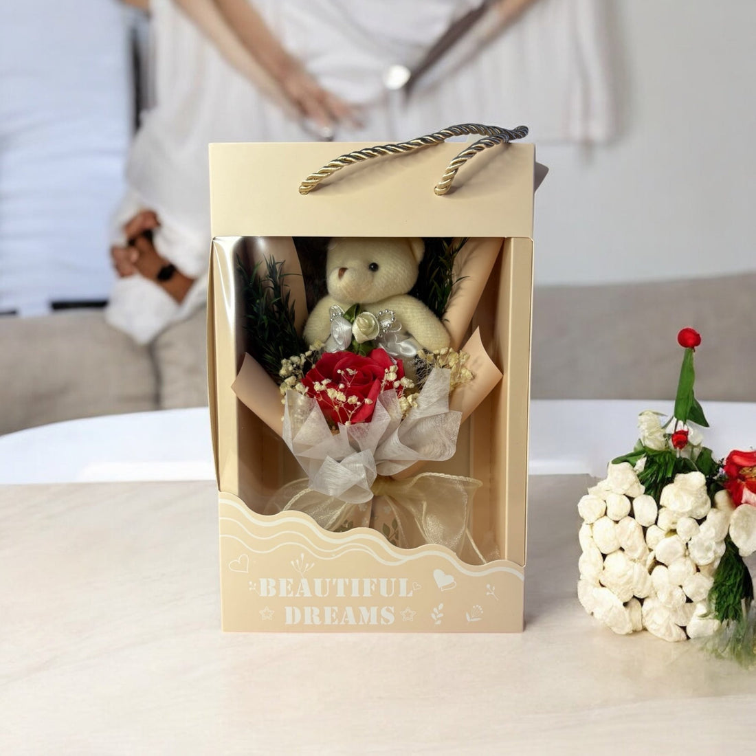 Teddy Flower Bouquet 🧸💐 | Romantic Gift for Valentine’s Day - The Gears