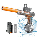 ThunderStrike 32ft Desert Eagle Electric Water Gun | High - Pressure Rechargeable Holi Pichkari - The Gears