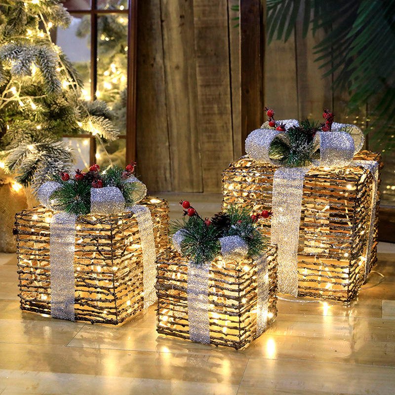 Tinsel Christmas Gift Box Set (3 Pcs) - The Gears