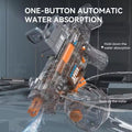 UMP45 Fire Breathing Electric Water Gun | LED Flame Effect + Sound | Rechargeable Holi Pichkari - The Gears