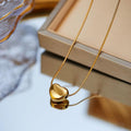 Valentine's Teddy Bear Jewelery Box with Heart Necklace & Rose| Romantic Gift Set - The Gears