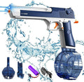 Water Battle Electric Water Gun with Water Drum | Rechargeable High - Pressure Holi Toy - The Gears