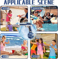 Water Battle Electric Water Gun with Water Drum | Rechargeable High - Pressure Holi Toy - The Gears