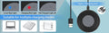Waterproof Bluetooth Speaker with Suction Cup & LED lighting - The Gears
