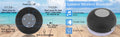 Waterproof Bluetooth Speaker with Suction Cup & LED lighting - The Gears