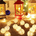 Cotton Ball String Lights Decorative Lights (Warm White Bulb) - Homely Arts