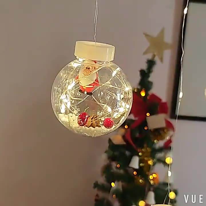 🎄 Window Curtain Christmas Wish Ball LED Lights – 9.8ft Festive Decor - The Gears