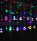 Wish Balls window Curtain String Lights with 8 Flashing Modes (12 Multicolor) - The Gears