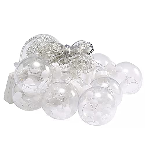 Wish Balls window Curtain String Lights with 8 Flashing Modes (12 Multicolor) - The Gears