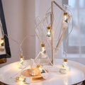 Wishing Bottle LED Christmas String Lights - The Gears